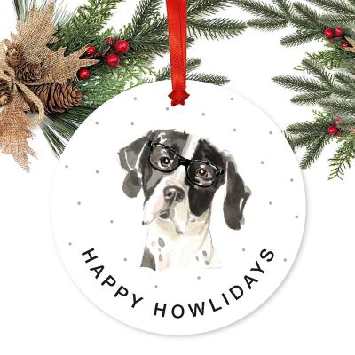 Prppy Dog Metal Ornament English Pointer Image 1