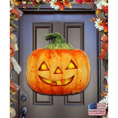 Pumpkin Halloween Door Decor by G. DeBrekht Image 1