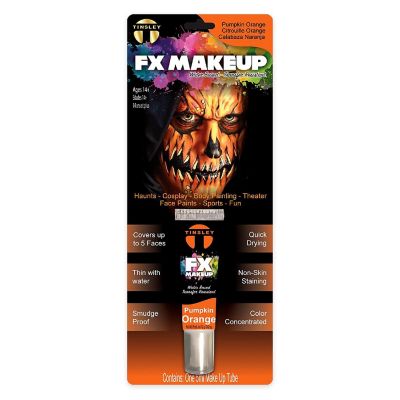 Pumpkin Orange Fx Makeup Costume Accessory Image 2