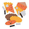 Pumpkin Pie Magnet Craft Kit - Makes 12 Image 1