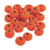 Pumpkin Pom-Poms - 24 Pc. Image 1