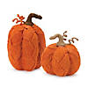 Pumpkin (Set Of 2) 7.5"H, 10.5"H Rope Image 1