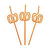 Pumpkin Silly Straws - 12 Pc. Image 1