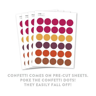 Pumpkin Spice Confetti 180-Pack Image 1