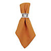 Pumpkin Spice Solid Napkin (Set Of 6) Image 1