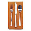 Pumpkin Spice Solid Napkin (Set Of 6) Image 2