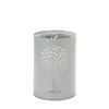 Punched Metal Tree Candle Holder (Set Of 2) 6"H, 8"H Metal Image 2