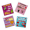 Punny Food Erasers Valentine Exchanges with Card for 12 Image 1