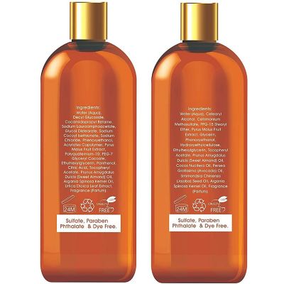 Pure Parker Apple Cider Vinegar Shampoo and Conditioner Sulfate Free for Damaged Oily Hair Image 3
