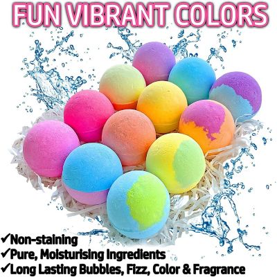 Pure Parker - Surprise 12 Bath Bombs 4.2oz for Kids with Toys Inside! Image 2