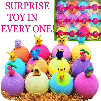 Pure Parker - Surprise 12 Bath Bombs 4.2oz for Kids with Toys Inside! Image 3