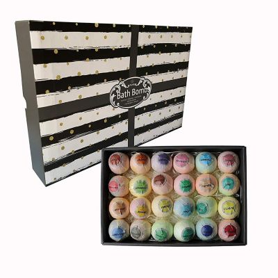 Purelis - 24 Bath Bombs Gift Set. Individually Wrapped in Mesh Bags. Party Favors, Wedding Favors Image 2