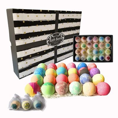 Purelis - 24 Bath Bombs Gift Set. Individually Wrapped in Mesh Bags. Party Favors, Wedding Favors Image 3