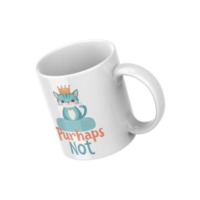 Purhaps Not Mug by Dancing Littles Jungle Image 1