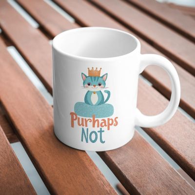 Purhaps Not Mug by Dancing Littles Jungle Image 2