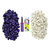 Purple & White 25 Ft. Balloon Garland Kit with Air Pump - 291 Pc. Image 1