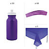 Purple Awareness Giveaway Table Kit - 99 Pc. Image 1