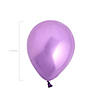 Purple Chrome 5" Latex Balloons - 24 Pc. Image 1