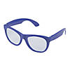 Purple Clear Lens Glasses - 12 Pc. Image 1