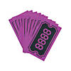 Purple Color-In Blank Redemption Tickets Image 1