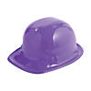 Purple Construction Hats - 12 Pc. Image 1