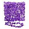 Purple Flower Plastic Leis - 12 Pc. Image 1
