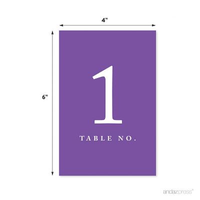 Purple Perforated Numbers 1 20 Image 1