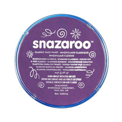 Purple Snazaroo Face Paint Costume Accessory Image 1