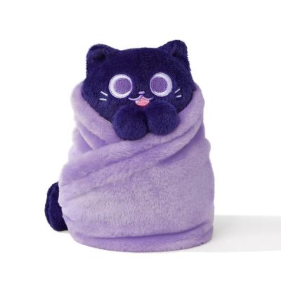 Purritos 7 Inch Plush Cat in Blanket  Sesame Image 1