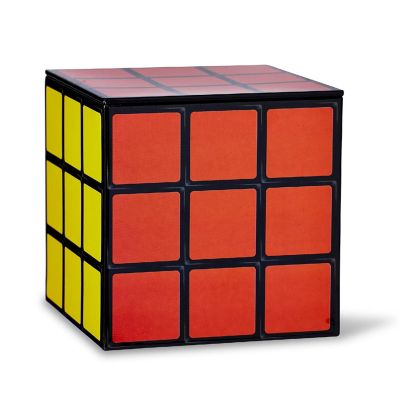 Puzzle Cube 4 x 4 Inch Tin Storage Box Image 2