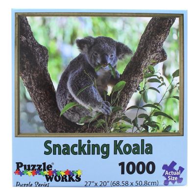 PuzzleWorks 1000 Piece Jigsaw Puzzle  Snacking Koala Image 1