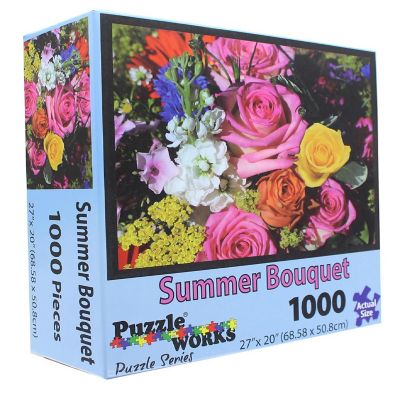 PuzzleWorks 1000 Piece Jigsaw Puzzle  Summer Bouquet Image 2