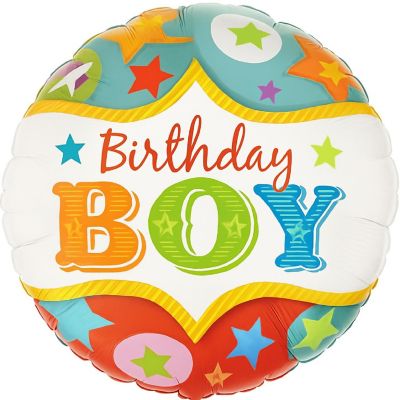Qualatex - 18" - Multicolour - Circus Round Foil Balloon Image 1