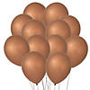 Qualatex Chrome Copper 11" Latex Balloons - 25 Pc. Image 1