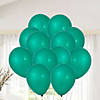 Qualatex Pearl Emerald Green Fashion Color 11" Latex Balloons - 25 Pc. Image 2