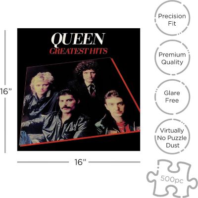 Queen Greatest Hits 500 Piece Jigsaw Puzzle Image 2