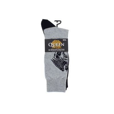 Queen Socks Logos and Crests 3 Pack Image 2