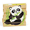 Quercetti Mix-N-Match Wood Puzzle, Endangered Animals Image 3