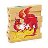 Quercetti Mix-N-Match Wood Puzzle, Fantasy Animals Image 2