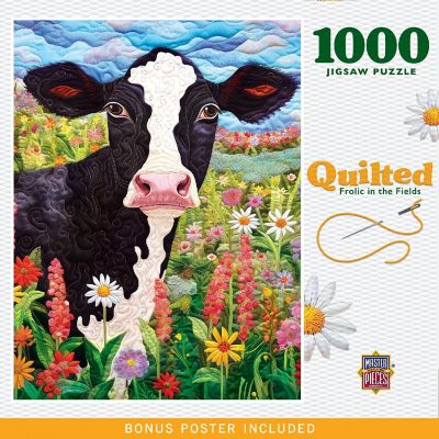Quilted - Frolic in the Fields 1000 Piece Puzzle Image 1