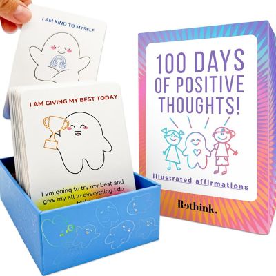 QUOKKA 100 Affirmation Cards for Kids Image 1