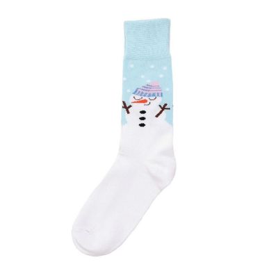 Quotes by Izzy and Oliver Christmas Cotton Snowman Socks 1 Pair 6009523 Image 1