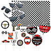 Race Car Party Deluxe Photo Booth Kit - 31 Pc. Image 1