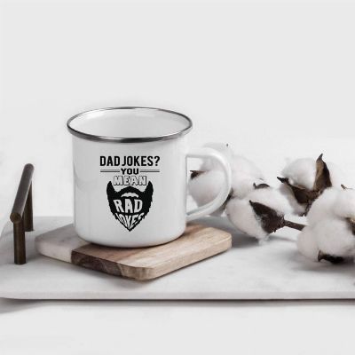 Rad Dad Jokes 11oz Campfire Mug Image 1