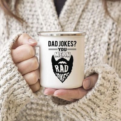 Rad Dad Jokes 11oz Campfire Mug Image 2