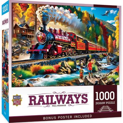 Railways - Fall Passage 1000 Piece Jigsaw Puzzle Image 1