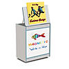Rainbow Accents Big Book Easel - Magnetic Write-N-Wipe - Coastal Blue Image 1