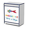 Rainbow Accents Big Book Easel - Magnetic Write-N-Wipe - Navy Image 1