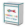Rainbow Accents Big Book Easel - Magnetic Write-N-Wipe - Teal Image 1