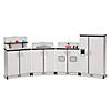 Rainbow Accents Culinary Creations Kitchen Refrigerator - Black Image 2